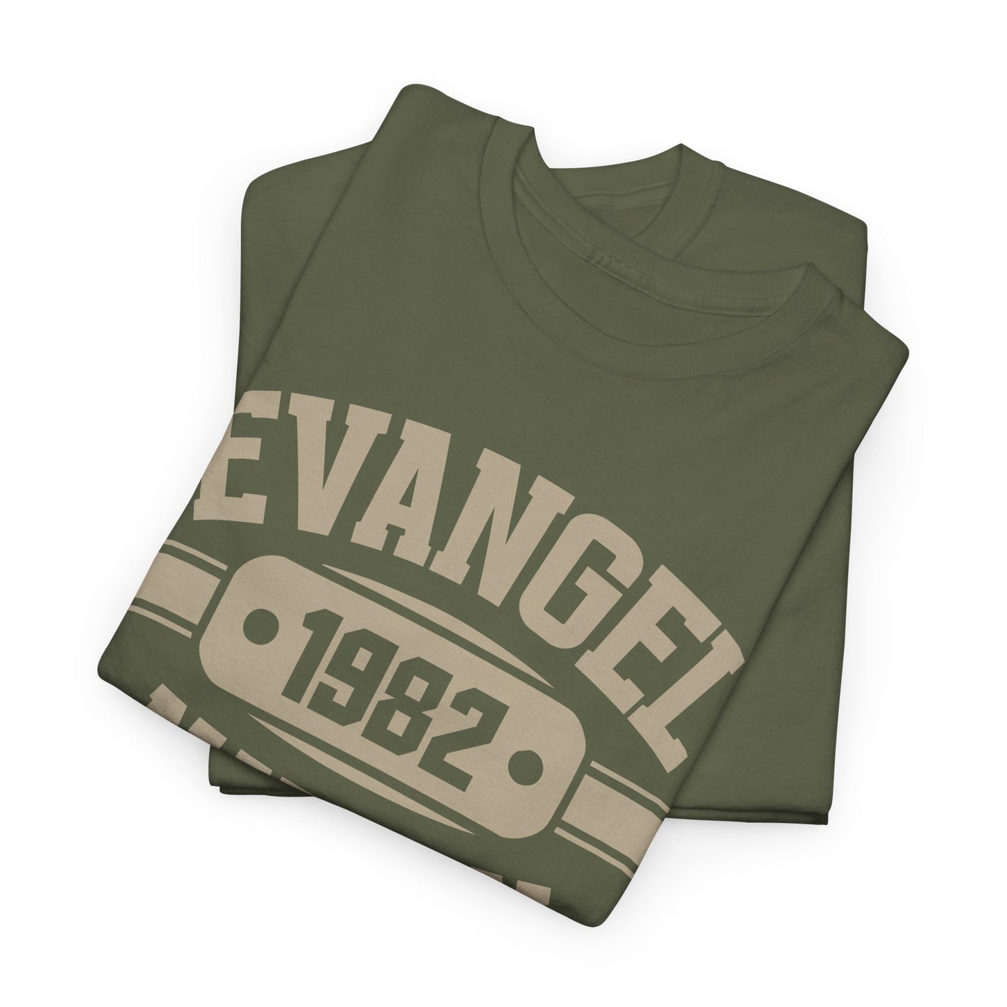 Military Green Evangel Nation Unisex Heavy Cotton Tee